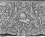 Flounce (two pieces), Bobbin lace, Flemish