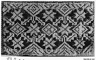 Band, Silk and linen, possibly German