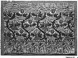 Fragment, Silk on silk, German