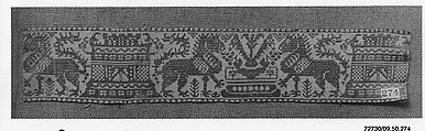 Band, Silk and linen, Italian
