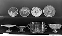 Plate (fragment), Glass, Italian