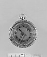 Watch, Gold, silver, rubies, turquoises, French