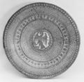 Dish, Tin-glazed and luster-painted earthenware, Spanish, Valencia