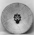 Dish, Tin-glazed and luster-painted earthenware, Spanish, Valencia