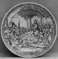 Christ's Entry into Jerusalem, Anthoni Pennis, Tin-glazed earthenware, Dutch, Delft