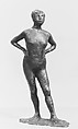 Dancer at Rest, Hands on Her Hips, Left Leg Forward, Edgar Degas  French, Bronze, French