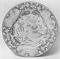 Plate, Joseph Flower, Tin-glazed earthenware, British, Bristol