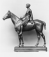 Mounted Amazon, Louis Tuaillon  German, Bronze, German