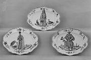 Platter (one of a set), Doccia Porcelain Manufactory (Italian, 1737–1896), Hard-paste porcelain, Italian, Florence