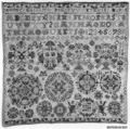 Sampler, Anna Dorothea Wulfs  German, active 1826, Silk on linen, German
