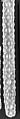 Barbe (one of three pieces), Bobbin lace, French