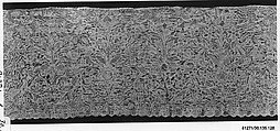 Altar frontal, Drawnwork, Italian
