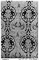 Panel, Silk and silver thread, Italian