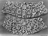 Cuff (one of a pair), Needle lace, gros point lace, Italian, Venice