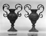 Miniature urn (one of a pair) (part of a set), Silver, Southern German