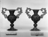 Miniature urn (one of a pair) (part of a set), Silver, Southern German
