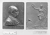 In Memory of Hermann Ludwig Ferdinand von Helmholtz (b. Potsdam 1821, d. Berlin 1894), Josef Tautenhayn  Austrian, Bronze, Austrian