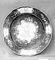 Plate, Soft-paste porcelain, Continental