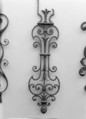Baluster, Wrought iron, British