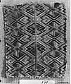 Peasant costume fragment, Wool on linen, Albanian or Montenegrin