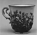 Coffee cup (part of a service), Doccia Porcelain Manufactory  Italian, Hard-paste porcelain, Italian, Florence