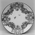 Eight saucers (part of a service), Doccia Porcelain Manufactory (Italian, 1737–1896), Hard-paste porcelain, Italian, Florence