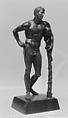 Hercules Leaning on a Club, Bronze, Italian