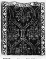 Border, Metal thread on silk velvet, possibly Italian
