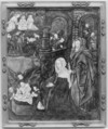 The Nativity, Painted enamel on copper, partly gilt, French, Limoges