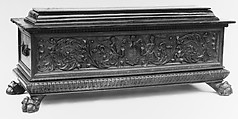 Cassone, Walnut, probably Italian, Venice