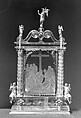 Pietà, Crystal, silver gilt, enamel, emeralds, rubies, probably French