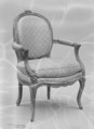 Armchair, Charles Vincent Bara, Carved beechwood, French, Paris