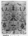 Band, Silk on cotton, Greek Islands, Cyclades, Paros