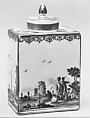 Tea caddy, Meissen Manufactory  German, Hard-paste porcelain, German, Meissen