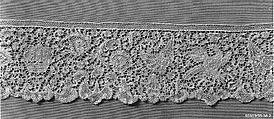 Border, Bobbin lace, point d'Angleterre, Flemish, Brussels