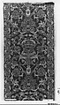 Piece, Silk and metal thread, Chinese, Macao, for Iberian market