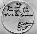 Plate with Hercules and Lichas and arms of the Pucci family, Fra Xanto Avelli da Rovigo (ca. 1486–1582), Maiolica (tin-glazed earthenware), Italian, Urbino