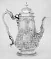 Coffeepot, John Swift II, Silver, British, London