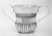 Two-handled cup, I. M., Silver, British, London
