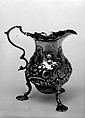 Cream jug, Samuel Meriton British, Silver, British, London