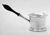 Toddy warmer, Walter Brind (entered 1757), Silver, wood, British, London
