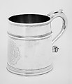 Mug, George Garthorne (active 1680–97), Silver, British, London