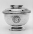 Bowl with cover, John Gamon, Silver, British, London