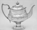 Coffeepot, Probably by Henry Nutting (active 1796–1820), Silver, British, London