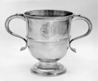 Two-handled cup, Auguste Le Sage, Silver, British, London
