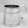 Mug, George Garthorne (active 1680–97), Silver, British, London