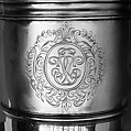 Mug, George Garthorne (active 1680–97), Silver, British, London