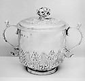 Two-handled cup with cover, E. N., London, Silver, British, London