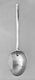 Puritan spoon, Jeremy Johnson, Silver, British, London