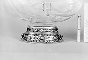 Cup, Rock crystal, silver gilt, Italian, Milan